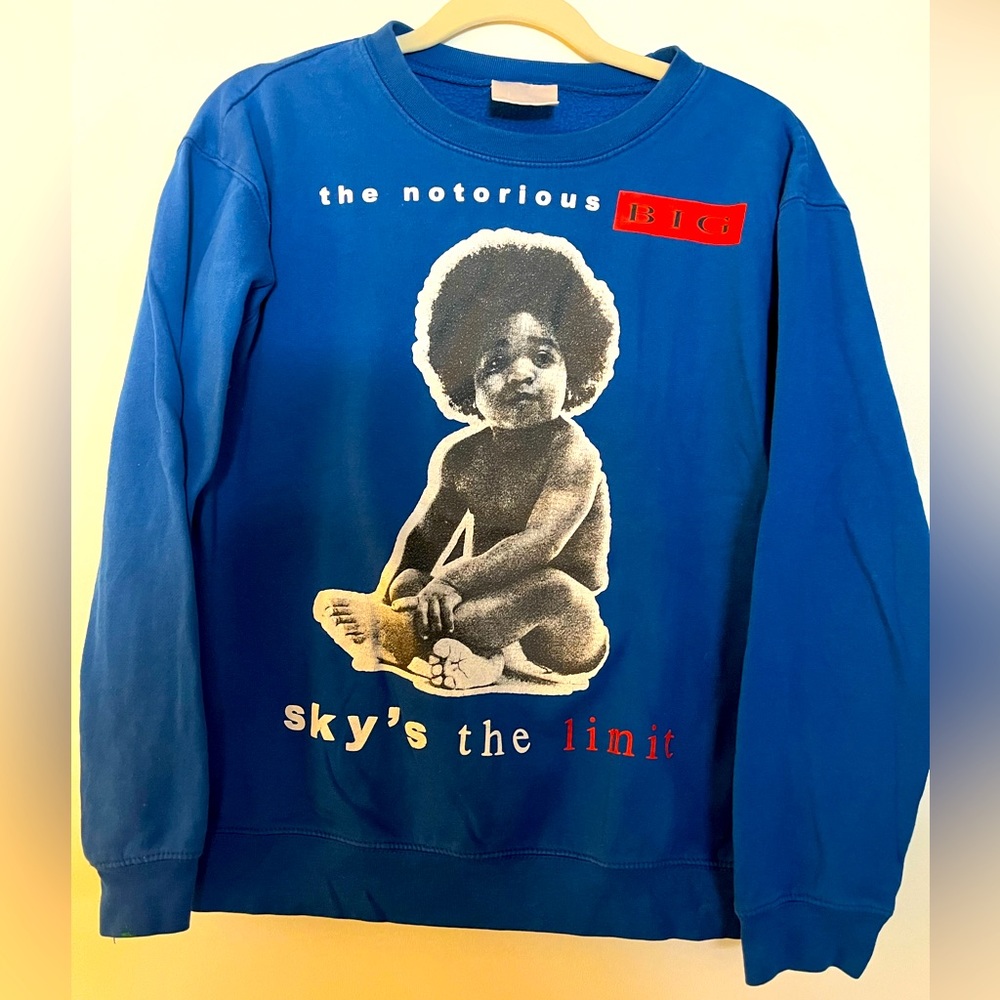 Vintage Biggie sweatshirt.